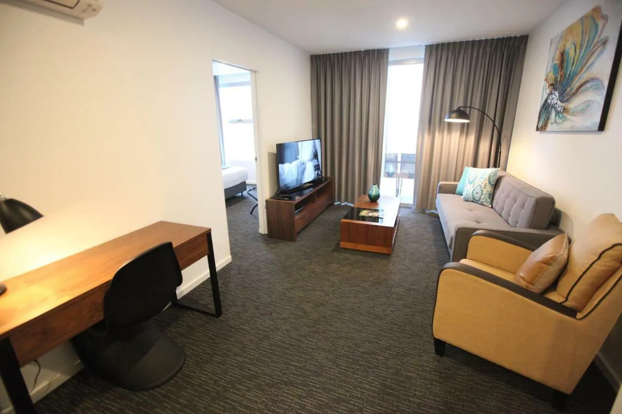 Lägenhetshotell The Palms Apartments Adelaide
